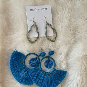 Two pairs for earrings for one price!